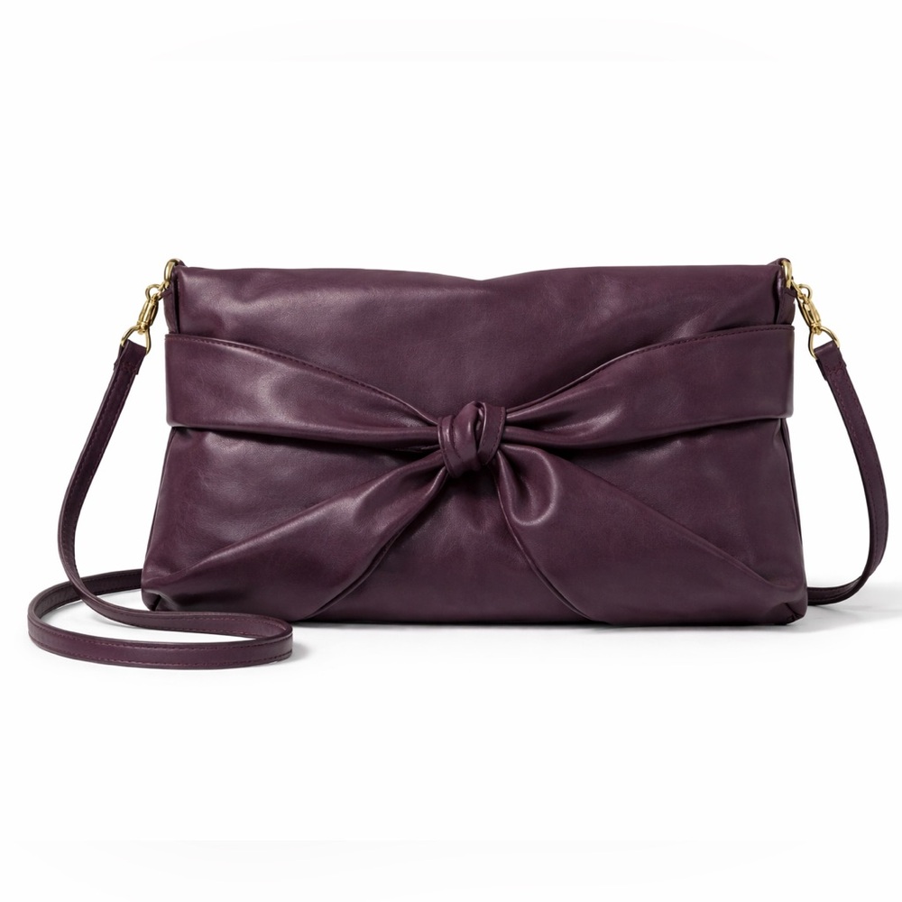 Vintage Karnig Mann Oversized Leather Clutch – Made in Canada w/Crossbody Strap